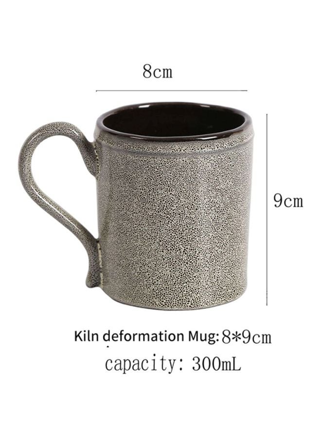 شاربدو قدح قهوة كيلن رمادي 8x9سم - Image 5