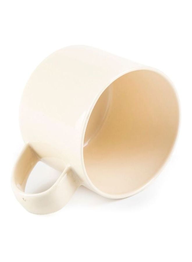 Sharpdo Ceramic Coffee Mug Beige Standard - Image 2