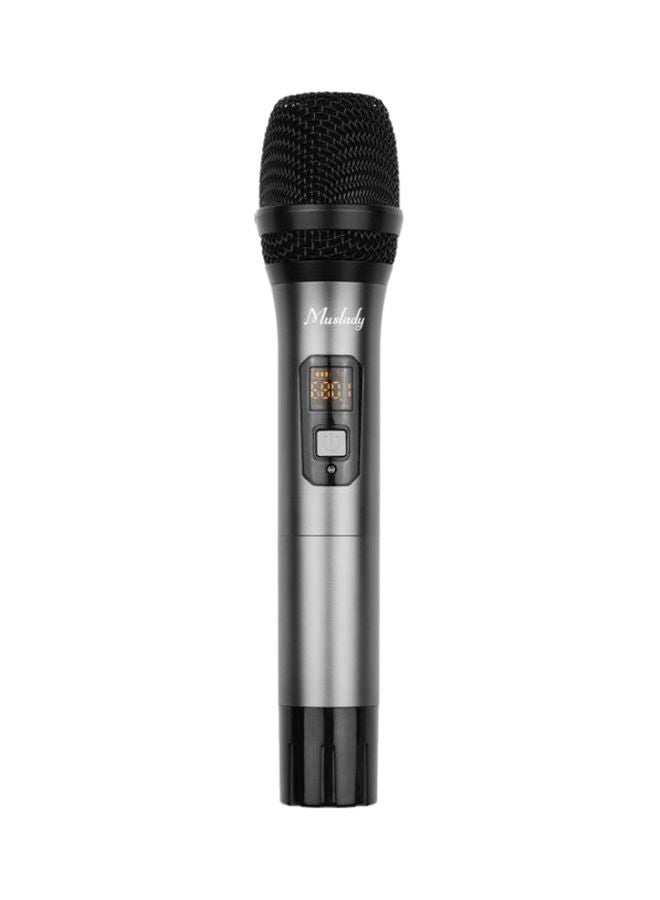 Muslady - Wireless Microphone With 16 Channels I7313-1-G Silver - Image 1