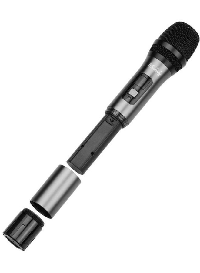 Muslady - Wireless Microphone With 16 Channels I7313-1-G Silver - Image 1