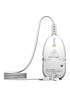 بيهرينغر واجهة من منفذ جيتار إلى منفذ USB UCG102 أبيض  - Image 1