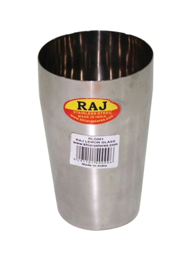 RAJ Stainless Steel Lemon Glass Silver 12x7.5cm 
