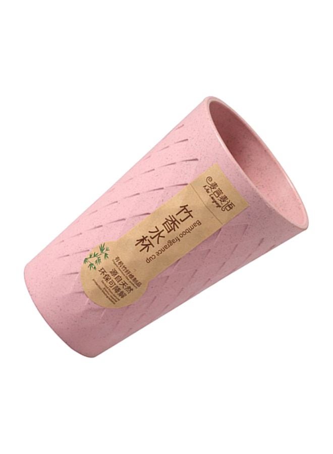 Sharpdo Ecological Bamboo Fibre Drinking Tumbler Pink 8.3x13cm - Image 2