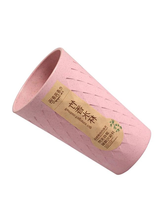Sharpdo Ecological Bamboo Fibre Drinking Tumbler Pink 8.3x13cm - Image 3