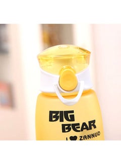 Beauenty Sports Drink Water Bottle Yellow/Black/White  - Image 2
