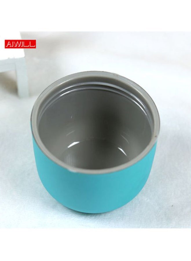 بيوينتي زجاجة مياه مزين بطباعة حيوان محبب أزرق/ أسود/ بني - Image 4