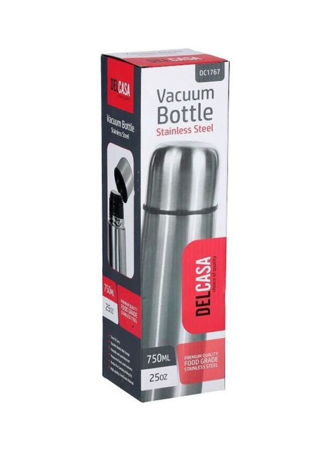 DELCASA Stainless Steel Vacuum Bottle Silver  - Image 5