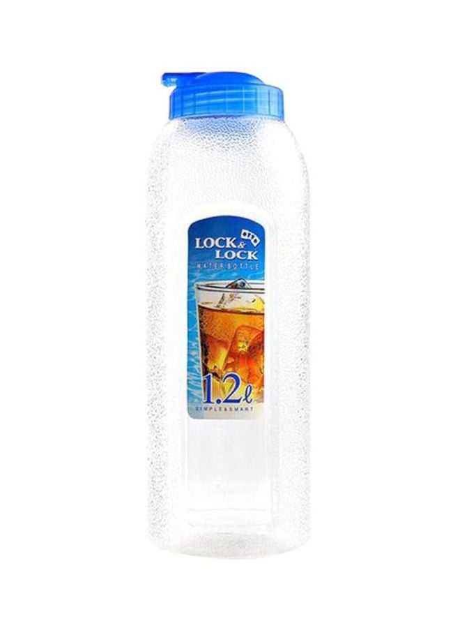 Plastic Water Bottle Clear/Blue - v1615480829/N27619946A_1