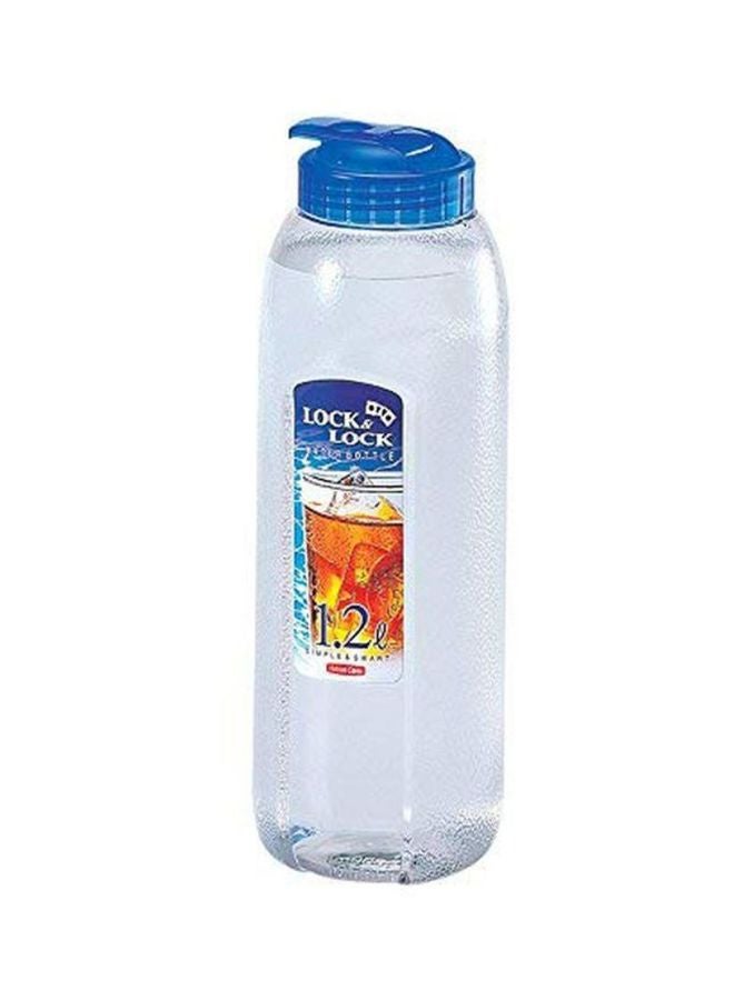 Plastic Water Bottle Clear/Blue - v1615480829/N27619946A_2