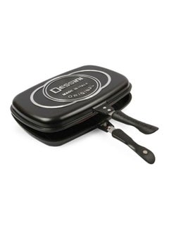 DESSINI Double Grill Pan Black/Silver/Red 26cm  - Image 2
