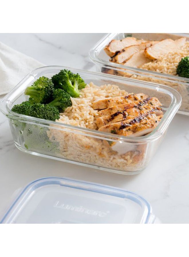 لومينارك علبة تخزين طعام من الزجاج شفاف/أزرق 378.5مم - Image 3