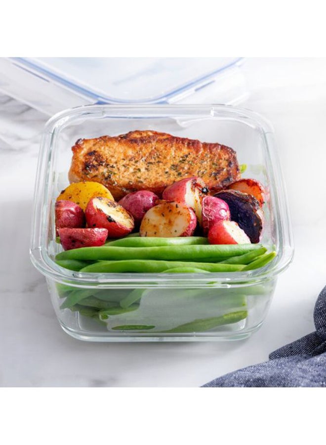 لومينارك علبة تخزين طعام من الزجاج شفاف/أزرق 378.5مم - Image 2