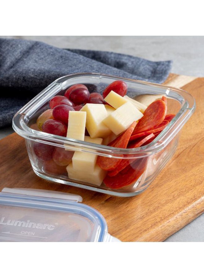 لومينارك علبة تخزين طعام من الزجاج شفاف/أزرق 378.5مم - Image 4