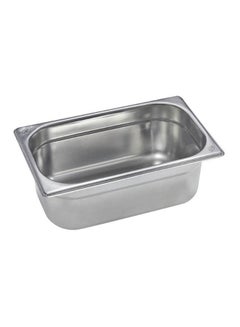 RAJ Stainless Steel Gastronorm Pan Silver 26.5x16.2x10cm  - Image 2