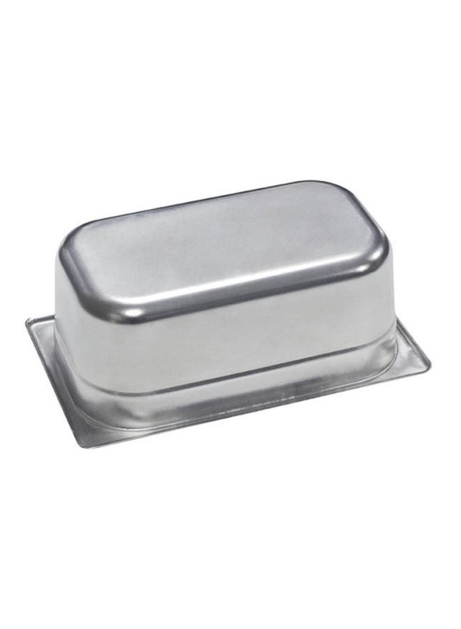 RAJ Stainless Steel Gastronorm Pan Silver 26.5x16.2x10cm  - Image 3