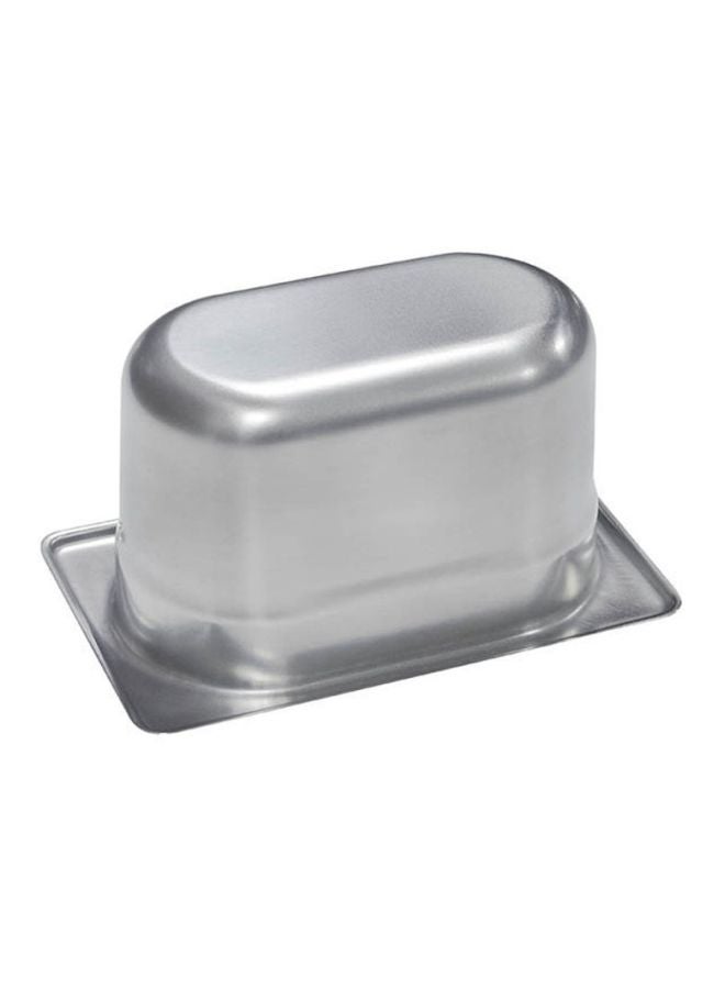 RAJ Stainless Steel Gastronorm Pan Silver 17.6x10.8x10cm  - Image 2