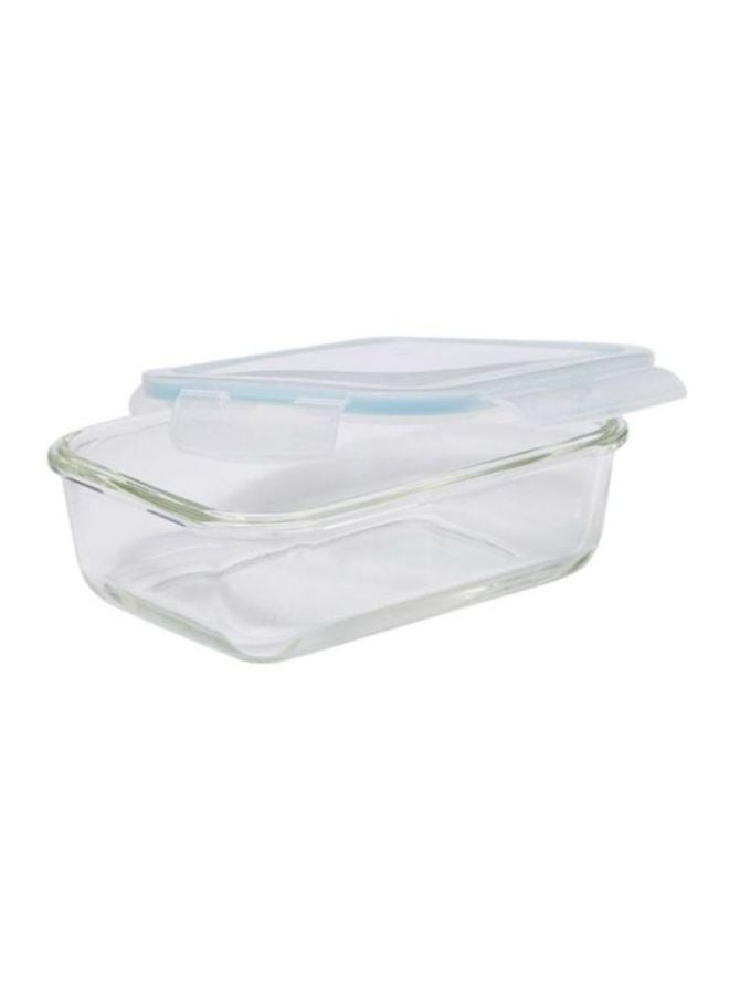 TALIONA Boro Pro Rectangular Food Storage Container Blue/Clear 1180ml - Image 2