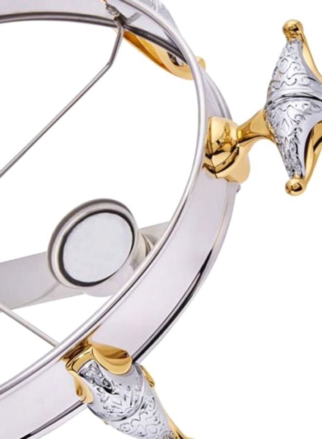 ريجنت قدر تسخين ملايكة بيضاوي قياسي بلمسات ذهبية فضي / ذهبي 2.5لترات - Image 3