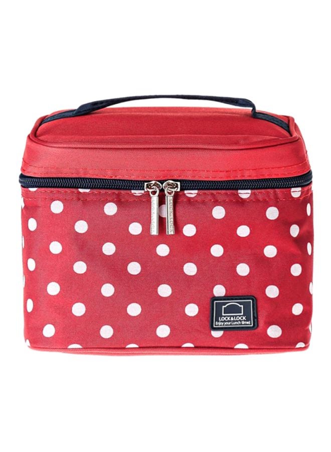 LocknLock 3-Piece Lunch Box Set Red/White 13x18x15cm - Image 3