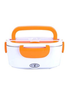 Multifunctional Electric Heating Lunch Box White/Orange 238x170x108mm - v1615482134/N37591092A_1