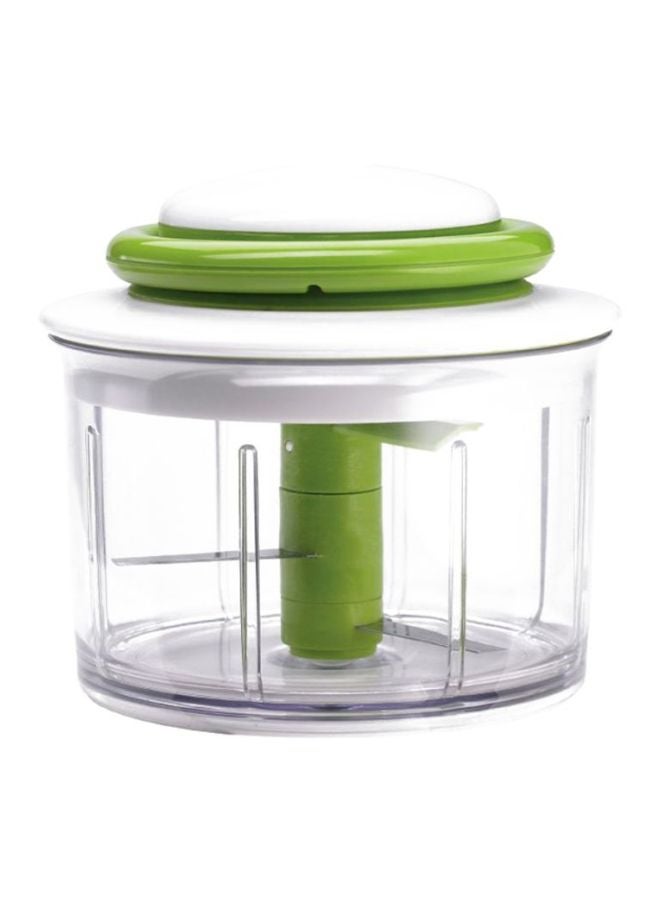 شيف إن قطاعة الخضروات شفاف/أبيض/أخضر 5.5x5.5x5.2سم