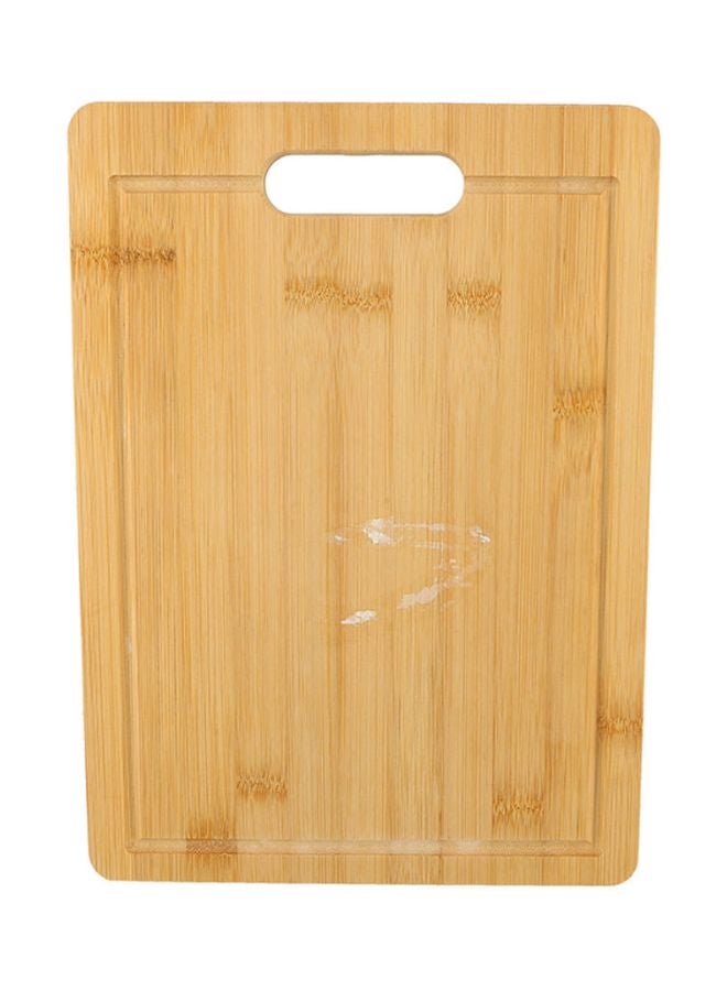 Royalford Bamboo Cutting Board (330X230X14Mm) Beige 330x230x14mm  - Image 2