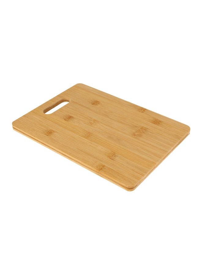 Royalford Bamboo Cutting Board (330X230X14Mm) Beige 330x230x14mm  - Image 3
