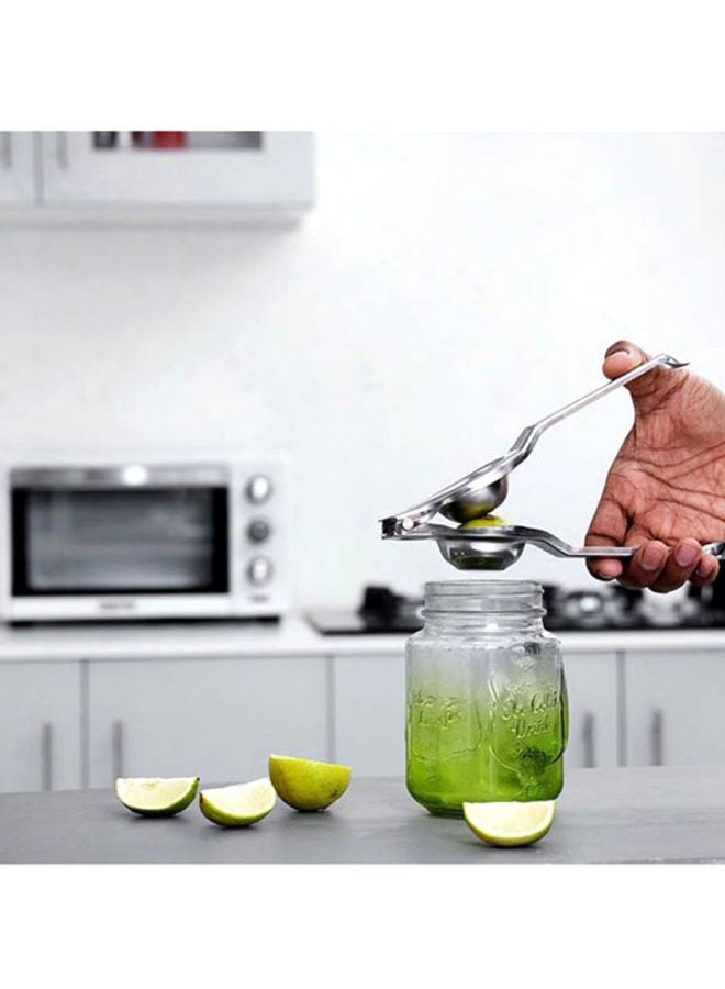 DELCASA Stainless Steel Lemon Squeezer Silver - Image 3