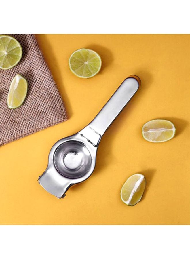 DELCASA Stainless Steel Lemon Squeezer Silver - Image 4