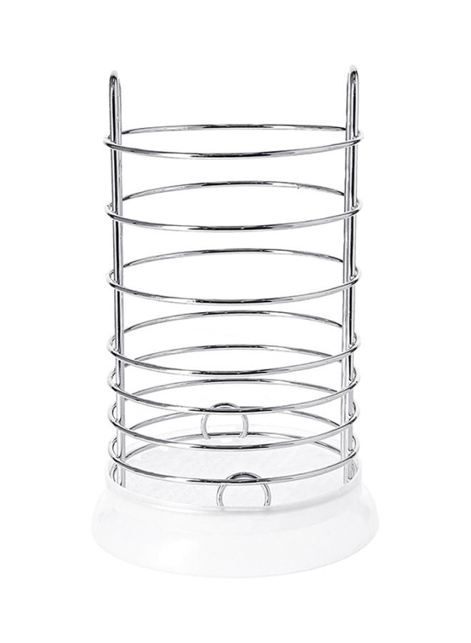 DELCASA Stainless Steel Utensil Holder Silver  - Image 1