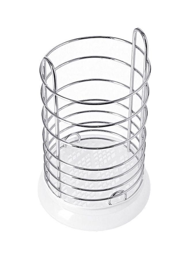 DELCASA Stainless Steel Utensil Holder Silver  - Image 3