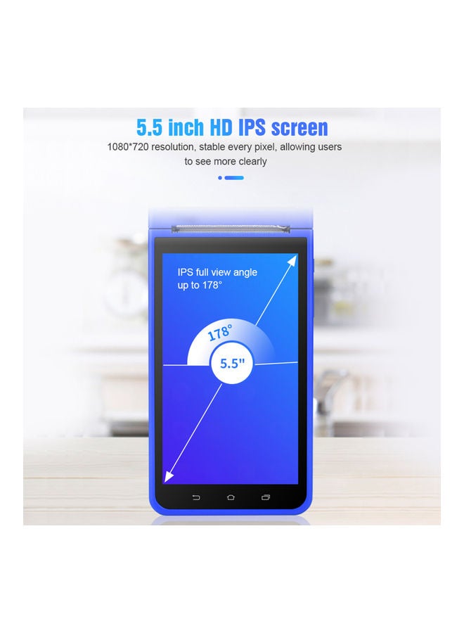 Portable Wireless Terminal Smart Printer Blue