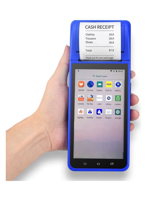 Portable Wireless Terminal Smart Printer Blue