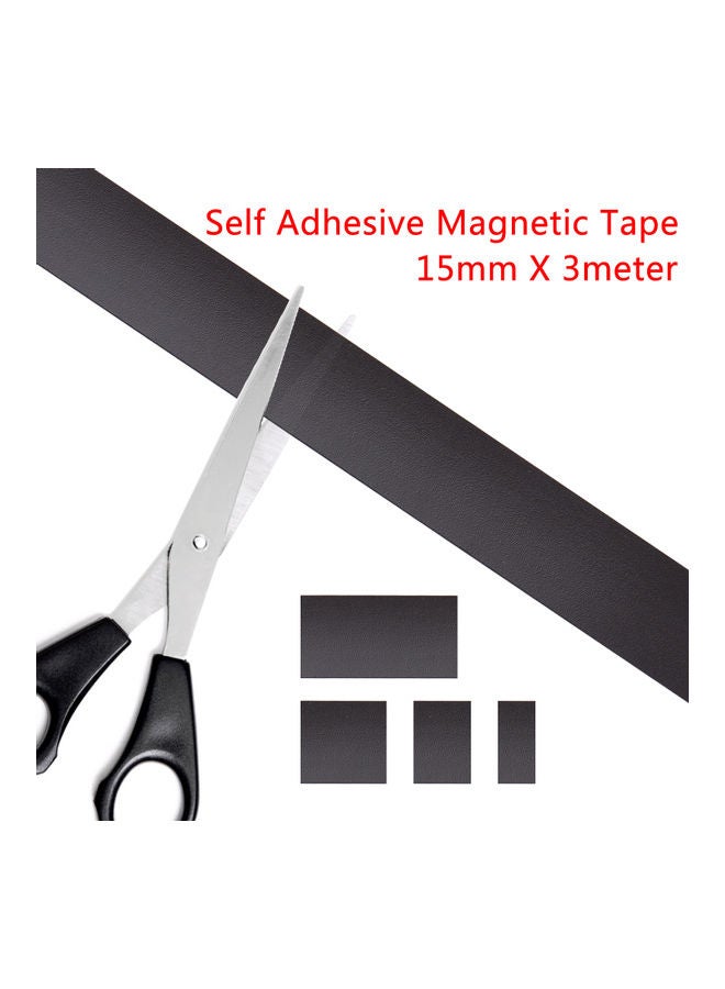 Generic Flexible Magnetic Tape Grey/Black  - Image 4