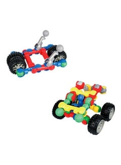 Generic HINL00270 72-Piece DIY Plastic Puzzle Building Blocks 72 1+ Years  - Image 3
