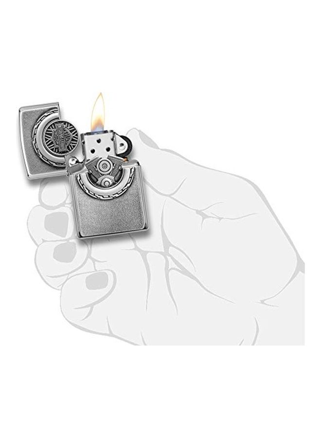 زيبو ولاعة بتصميم شعار محرك هارلي ديفيدسون - Image 2