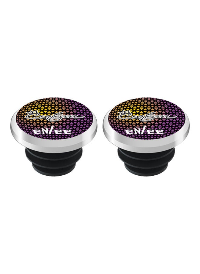 Pack Of 2 Mountain Road Bike Handlebar End Plugs - Image 1