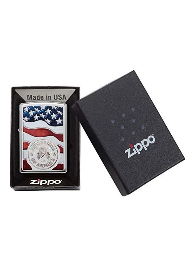 زيبو ولاعة مضادة للرياح بتصميم علم الولايات المتحدة الأمريكية - Image 2