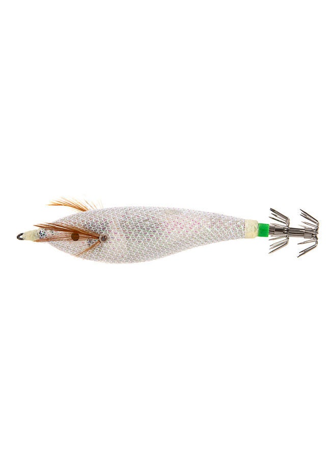 Generic Luminous Squid Jig Fishing Wood Shrimp Lure 14.3cm