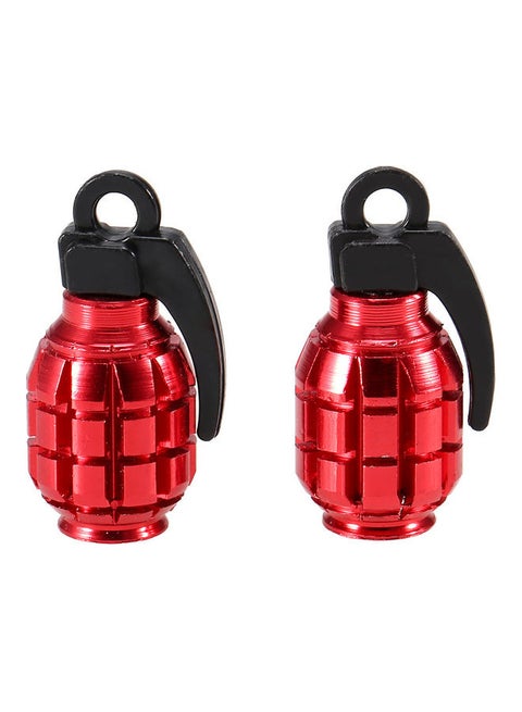 2-Piece Bicycle Valve Cap
