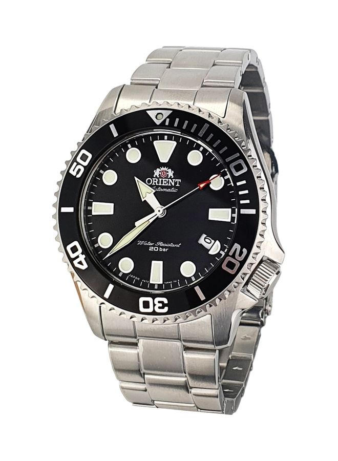 ORIENT Men's Water Resistant Analog Watch - 43 mm - Silver - Image 1