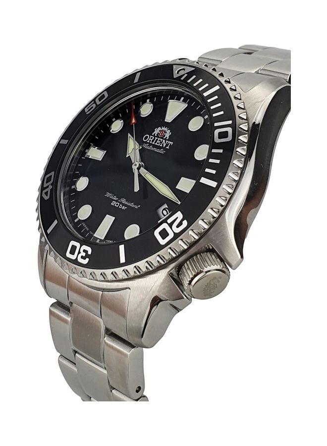 ORIENT Men's Water Resistant Analog Watch - 43 mm - Silver - Image 2