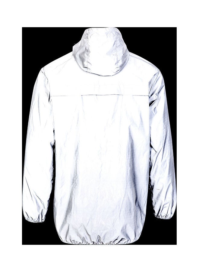 Generic Waterproof Reflective Hooded Jacket L  - Image 5