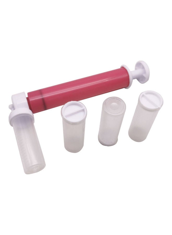 Manual Airbrush For Cake Decorating White/Pink - Image 1