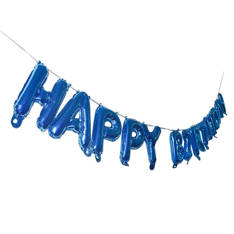 Goldedge - Happy Birthday Foil Balloon Set - Image 1