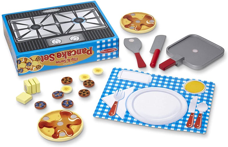 Melissa & Doug - 19-Piece Flip And Serve Pancake Set - Image 1