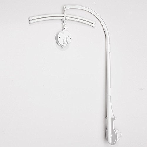 Beauenty Baby Crib Mobile Bed Bell Holder Arm Bracket + Wind-Up Music Box Toy  - Image 3