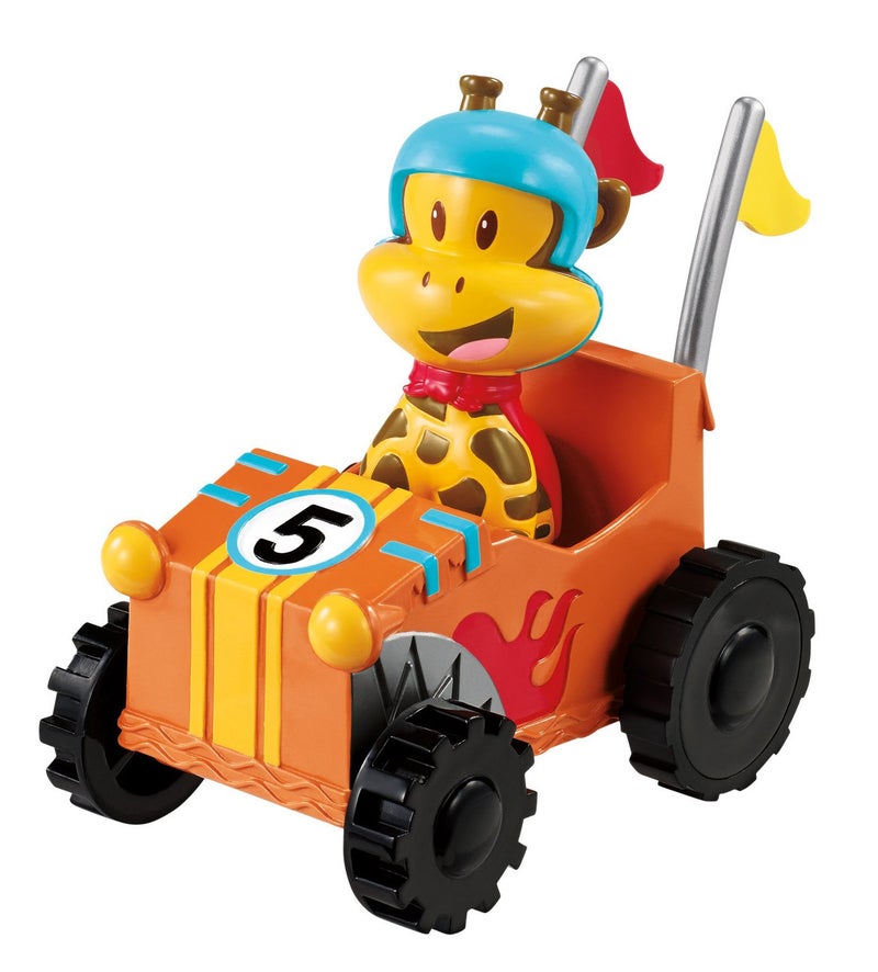 Fisher-Price - Julius Jr Pullback Clancy's Get-Up-And-Go Kart Playset BJG09 - Image 1