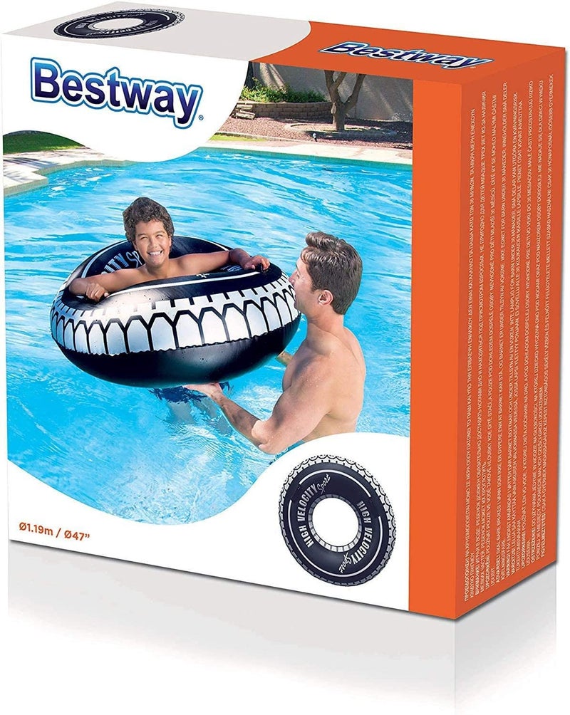 Bestway High Velocity Tire Printed Float 119centimeter - Image 4