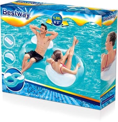 Bestway Double Ring Inflatable 100x51x30cm  - Image 3